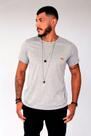 Camiseta básica cinza mescla
