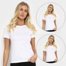 Camiseta Básica Feminina Em Algodão - hering