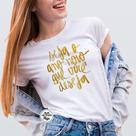 camiseta básica frase