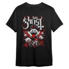 Camiseta Basica Ghost Boo Game Banda Rock Unissex