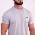 Camiseta Básica Hugo Cinza Claro