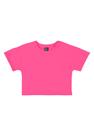 Camiseta Básica Infantil em Meia Malha para Menina Bee Loop