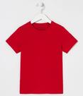 Camiseta básica infantil vermelha Camiseta básica infantil vermelha