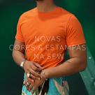 Camiseta Básica Laranja