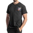 Camiseta Básica Masculina Algodão Gola Careca Estampa Cervo