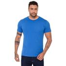 Camiseta Básica Masculina Algodão Lisa Manga Curta Camisa