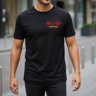 Camiseta Básica Masculina Algodão Premium Preta Camisa Personalizada Treino Academia Força Casual Manga Curta Confortável Regular Fit Camiseta Básica Masculina Algodão Premium Preta Camisa Personalizada Treino Academia Força Casual Manga Curta Confortável Regular Fit