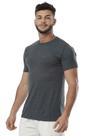 Camiseta Básica Masculina com Cobre-Gola e Design Moderno Elite - Conforto e Estilo
