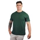 Camiseta Básica Masculina Cores Variadas 100% Algodão Macio Premium Manga Curta Confortável Camiseta Básica Masculina Cores Variadas 100% Algodão Macio Premium Manga Curta Confortável