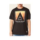 Camiseta Básica Masculina Estampada Collab Mineiro Preta 9683B - HD