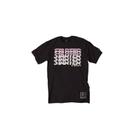 Camiseta Básica Masculina Estampada Preta T722A - Starter