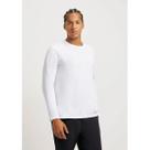 Camiseta Básica Masculina Manga Longa Regular World - Branco Hering Camiseta Básica Masculina Manga Longa Regular World - Branco Hering