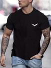 Camiseta Basica Masculina Moda Estampada Passado Ave Aguia