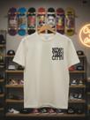 Camiseta Basica Masculina NYC Brooklyn Design Urbano Malha Penteada Algodao Alta Qualidade Camisa Autentica Classica