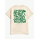 Camiseta Básica Never Stop Super Novidade Várias Cores