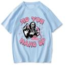 Camiseta Básica No You Hang Up Ghostface Unissex