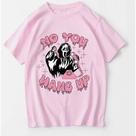 Camiseta Básica No You Hang Up Ghostface Unissex