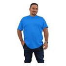 Camiseta Básica Plus Size Tamanho Especial 100% Algodão Lisa