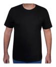 Camiseta Básica Preta Sublimação Malha 100% Poliéster Camiseta Básica Preta Sublimação Malha 100% Poliéster
