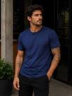 Camiseta Básica Regular Fit Marinho Veep Azul Marinho XG