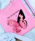 Camiseta básica rosa