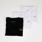 Camiseta Básica Skull Factory com 4 Unidades