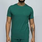 Camiseta Básica Verde Garrafa Camiseta Básica Verde Garrafa