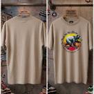 Camiseta básicanew skate bear fun areia g ref 195014 Camiseta básicanew skate bear fun areia g ref 195014