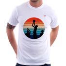 Camiseta Basquete Vintage Sunset - Foca na Moda