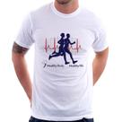 Camiseta Batimentos Cardíacos Corrida - Foca na Moda