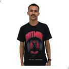 Camiseta Batman Shadows Preta Unissex Adulto Oficial Dc