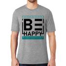 Camiseta Be Happy - Foca na Moda