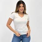 Camiseta Beagle Manga Curta Gola V Feminina