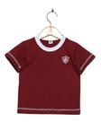 Camiseta Bebê Fluminense Grená Oficial