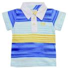 Camiseta Bebê Look Jeans Polo Listrada - UNICA - P