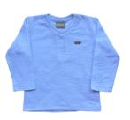 Camiseta Bebê Masculina ML Milon Camiseta Bebê Masculina ML Milon