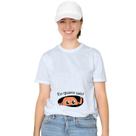 Camiseta Bebê na Barriga Eu Quero Sair Camisa Personalizada Blusa Adulto Algodão com Poliéster