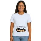 Camiseta Bebê na Barriga Tô Chegando Personalizada