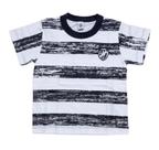 Camiseta Bebê Vasco Listras Oficial