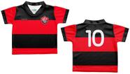 Camiseta Bebê Vitória Listrada - Torcida Baby