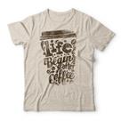 Camiseta Begins After Coffee Studio Geek