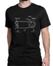 Camiseta Bike Casual Engrenagem Quadro Técnico Ponto Gol Camiseta Bike Casual Engrenagem Quadro Técnico Ponto Gol