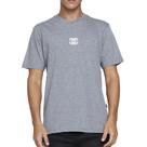 Camiseta Billabong Bracket Wave SM25 Cinza Médio Mescla Camiseta Billabong Bracket Wave SM25 Cinza Médio Mescla
