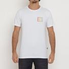 Camiseta Billabong Crayon Wave II Masculina Branco