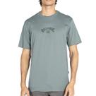 Camiseta Billabong Mid Arch Plus Size WT25 Masculina Verde