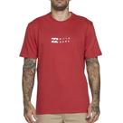 Camiseta Billabong United Color SM25 Masculina Vermelho
