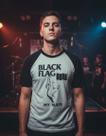 Camiseta Black Flag Plus Size Camiseta Black Flag Plus Size