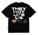 Camiseta Black Nine Kendrick Lamar They Not Like Us - Preta - B91228
