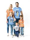 Camiseta Bluey Muffin Toddler Boys 3T com estampa de manga curta