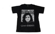 Camiseta Blusa Adulto Unissex Série Game Of Thrones GOT Jon Snow Fl4131 BM Camiseta Blusa Adulto Unissex Série Game Of Thrones GOT Jon Snow Fl4131 BM